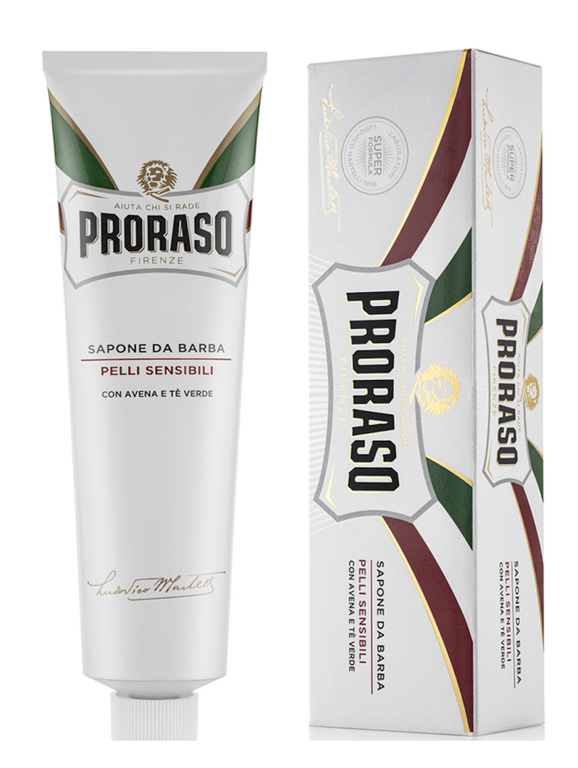 Sapone da Barba Proraso tubo rosso